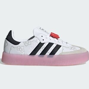 NEW ADIDAS Originals Hello Kitty Sambae Low Top Comfort Womens Size 6 Sneaker